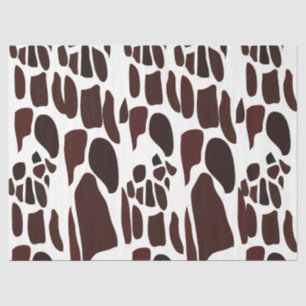 Giraffe Skin Pattern Tissuepapier