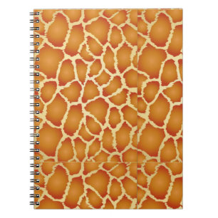 Giraffe Skin Texture Pattern Notitieboek