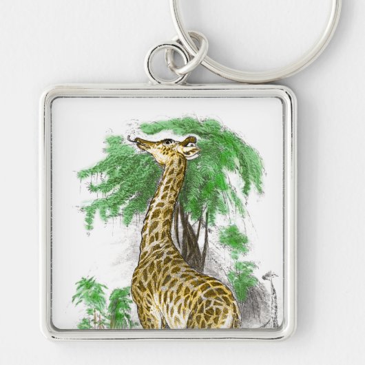 Giraffe Sleutelhanger (Voorkant)