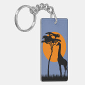Giraffe Sleutelhanger (Voorkant Links)