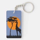 Giraffe Sleutelhanger (achterkant)