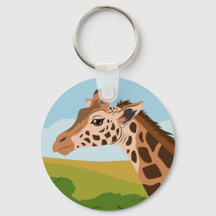 Giraffe Sleutelhanger