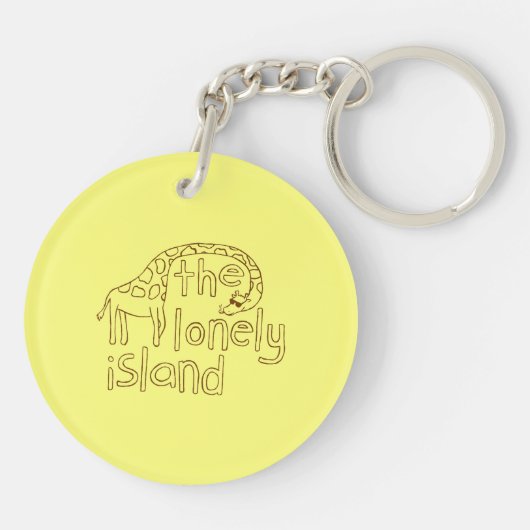 Giraffe Sleutelhanger (Achterkant)