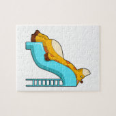 Giraffe Slide Legpuzzel (Horizontaal)