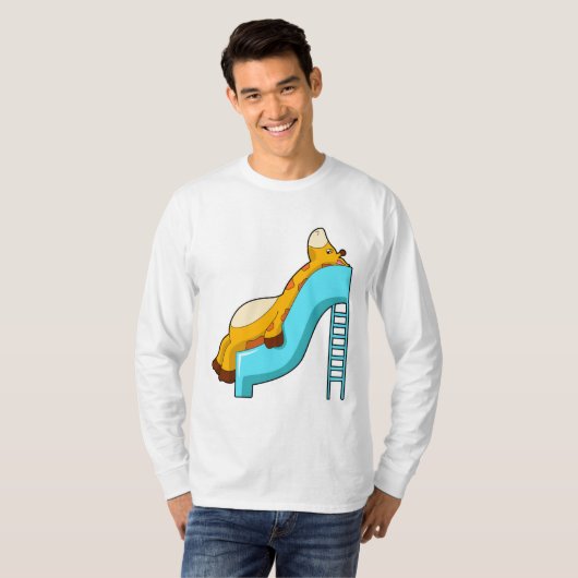 Giraffe Slide T-shirt (Voorkant volledig)