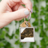 Giraffe, sluiten sleutelhanger (Hand)