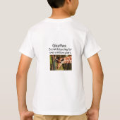 Giraffe Sociale Afstand Zes Voet T-shirt (Achterkant)