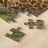 Giraffe spel puzzel legpuzzel (Zijkant)