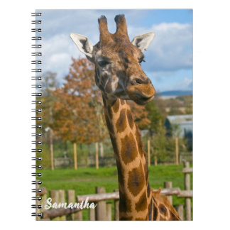 Giraffe spiraal notebook notitieboek