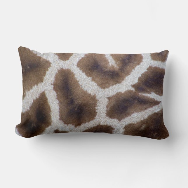 Giraffe Spot Skin Print Kussen (Voorkant)