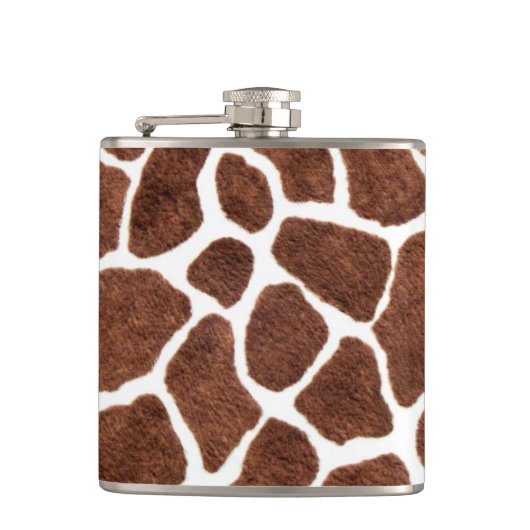 Giraffe spots heupfles (Voorkant)