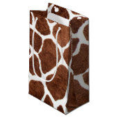 Giraffe spots klein cadeauzakje (Voorkant Gekanteld)