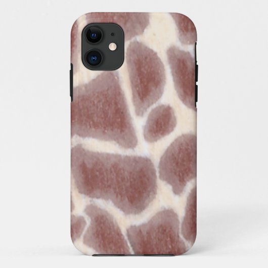 Giraffe Spots Pattern iPhone 5 Hoesje (Achterkant)