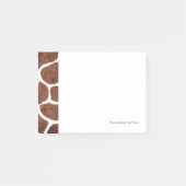 Giraffe spots post-it® notes (Voorkant)