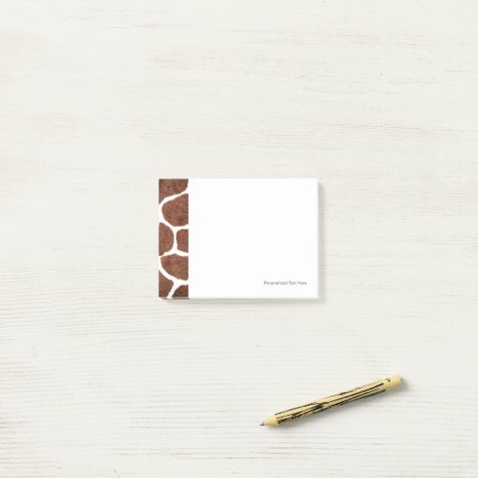 Giraffe spots post-it® notes (Op bureau)