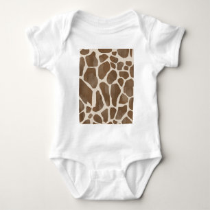 Giraffe Spots Print Pattern Romper