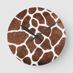 Giraffe spots ronde klok
