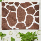 Giraffe spots theedoek (Gevouwen)