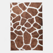 Giraffe spots theedoek (Verticaal)