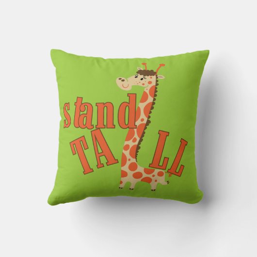 Giraffe standaard kussen (Achterkant)