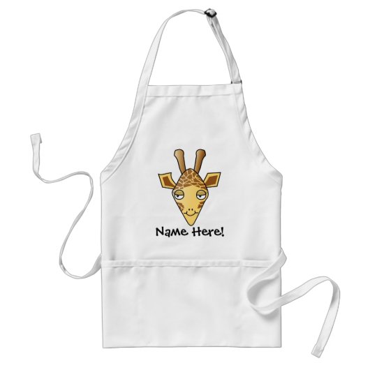Giraffe Standaard Schort (Voorkant)