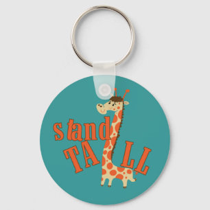Giraffe standaard sleutelhanger