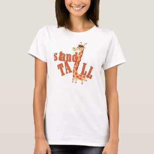 Giraffe standaard t-shirt