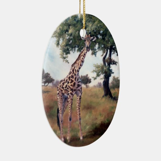 Giraffe Standing Tall Ornament (Rechts)