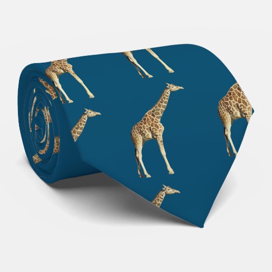 Giraffe Stropdas (Opgerold)