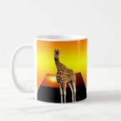 Giraffe Sunshine Popout Art Koffiemok (Links)