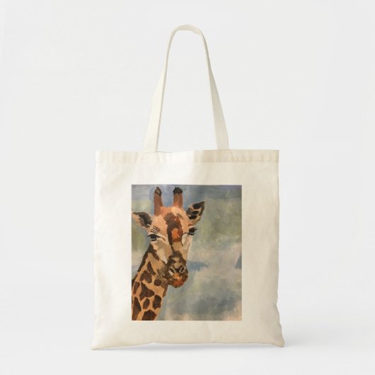 Giraffe sur sac fourre-tout (Devant)