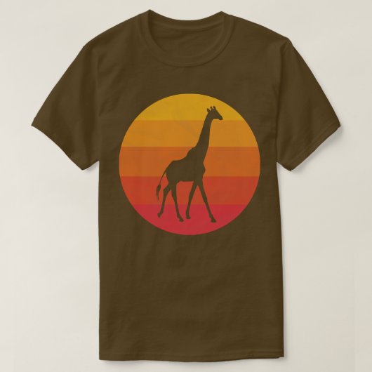 Giraffe T-shirt (Design voorkant)