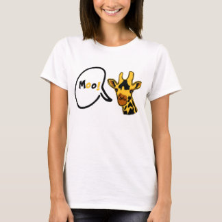 Giraffe t-shirt voor dames
