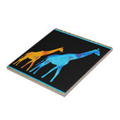 Giraffe Tegeltje (Zijkant)