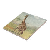 Giraffe Tegeltje (Zijkant)