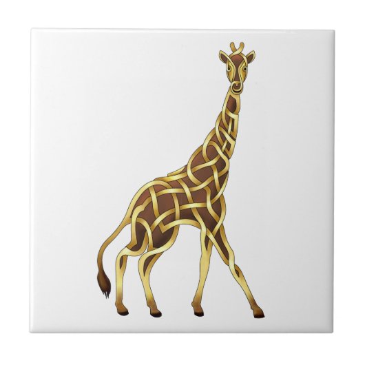 Giraffe Tegeltje (Voorkant)