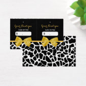 Giraffe tendance Imprimer Boutique Bow Jaune Hang  (Bureau)