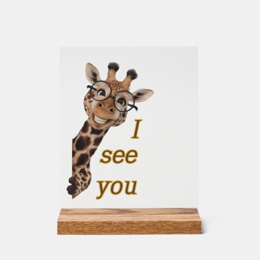 Giraffe.Text.Je vous vois (Recto)