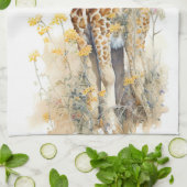 Giraffe Theedoek (Gevouwen)