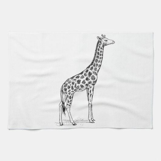Giraffe Theedoek (Horizontaal)