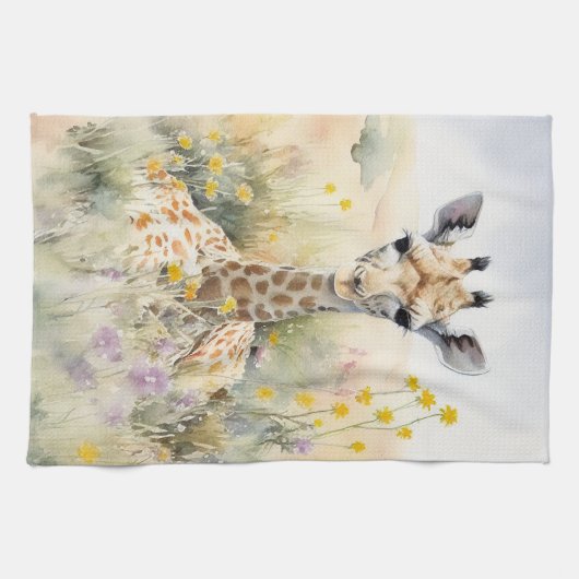 Giraffe Theedoek (Horizontaal)