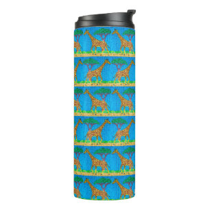 Giraffe - thermische tumbler thermosbeker