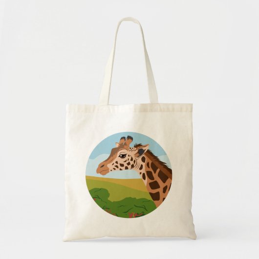 Giraffe Tote Bag (Voorkant)