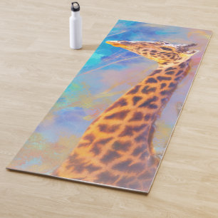 GIRAFFE TREE HUGGER YOGAMAT