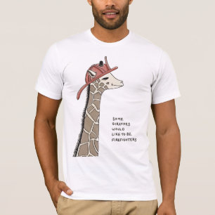 giraffe trivia t-shirt