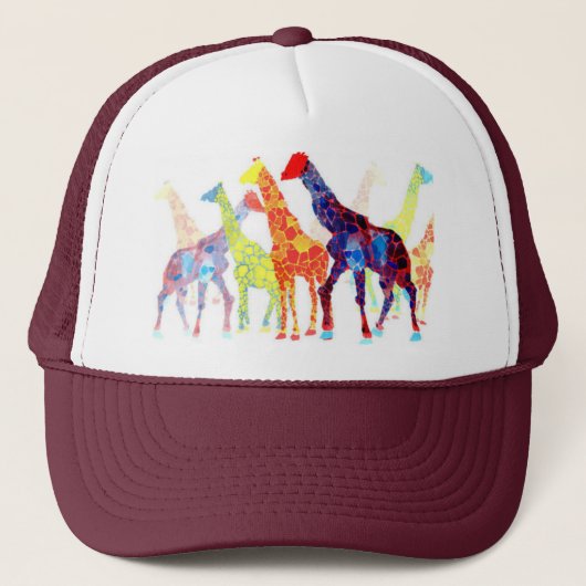Giraffe Trucker Pet (Voorkant)
