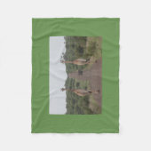 Giraffe Twins Cute Personalize Destiny's Fleece Deken (Voorkant)