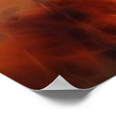 Giraffe uit het Zuid-Afrikaanse wild Poster (Hoek)