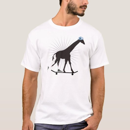 Giraffe vaardigheden t-shirt (Voorkant)