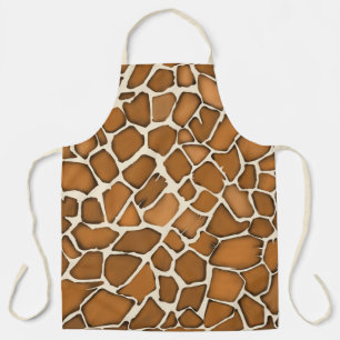Giraffe Vacht Patroon Print Schort